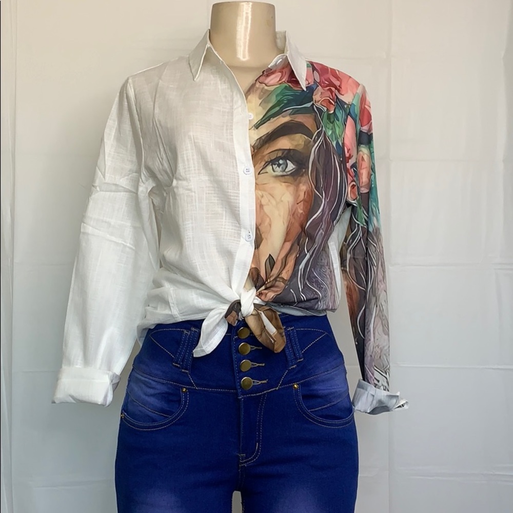 Women’s Fashion printed top